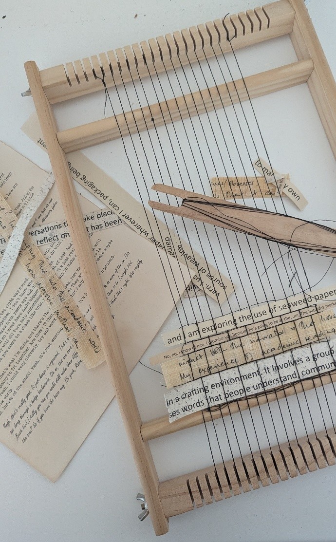 Paper Weaving Workshop with Weaver and Textile Artist Jane Stephens