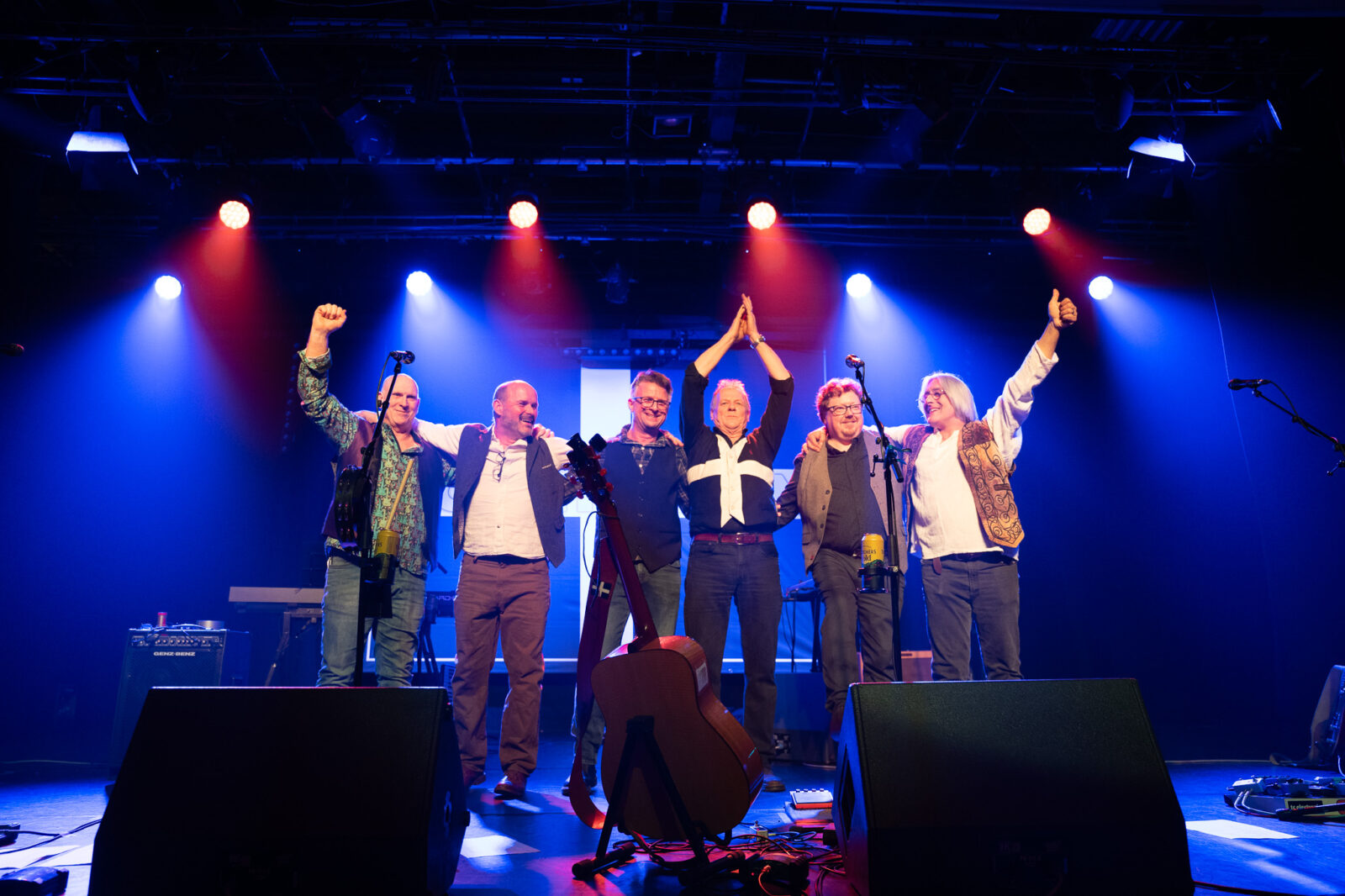 The Countrymen on stage