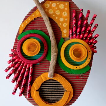Home Education Workshop - Create an abstract face