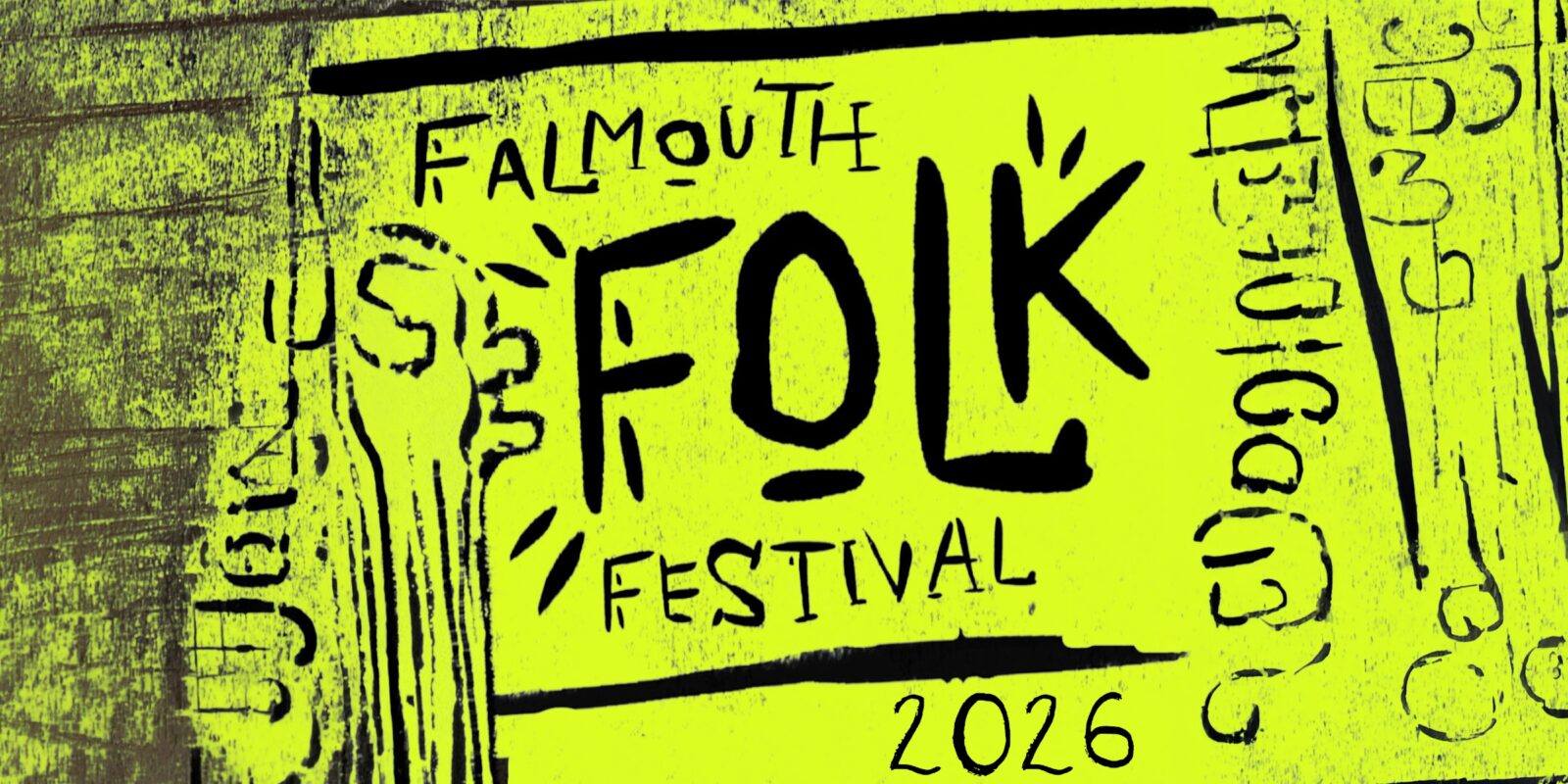Falmouth Folk Festival Banner